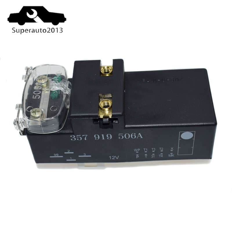 FOR VW Golf Jett Passat Engine Cooling Fan Control Switch Relay Module 3A0919506