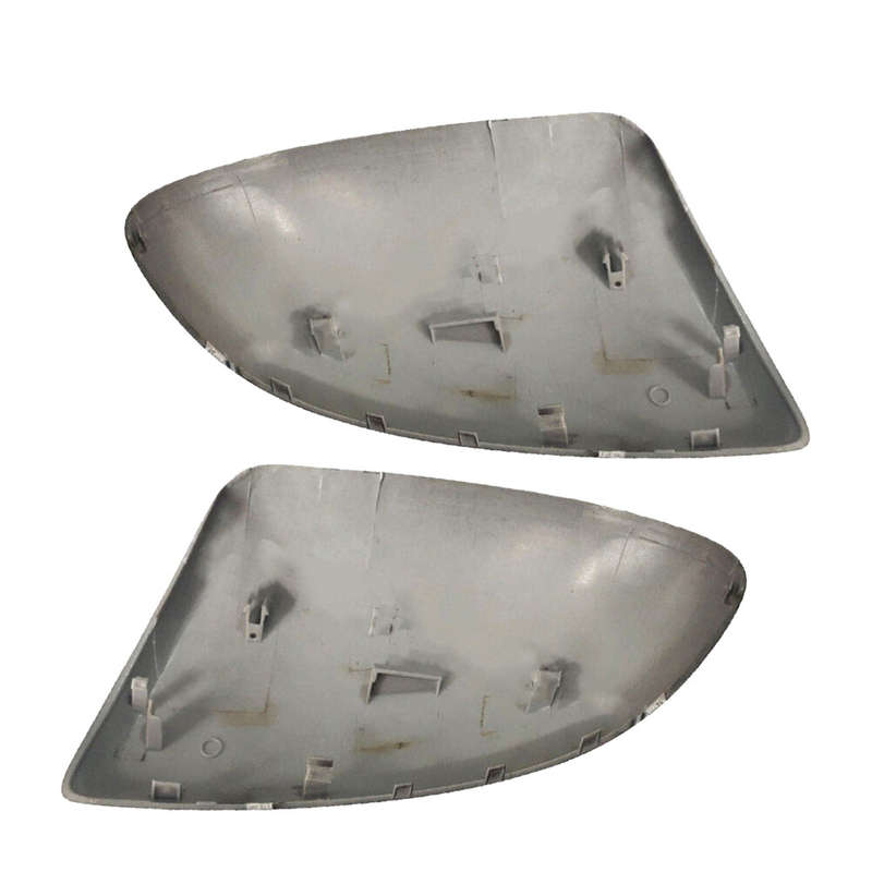 1pair Carbon Fiber Look Side Rearview Mirror Cover Cap Fit For Mazda 3 6