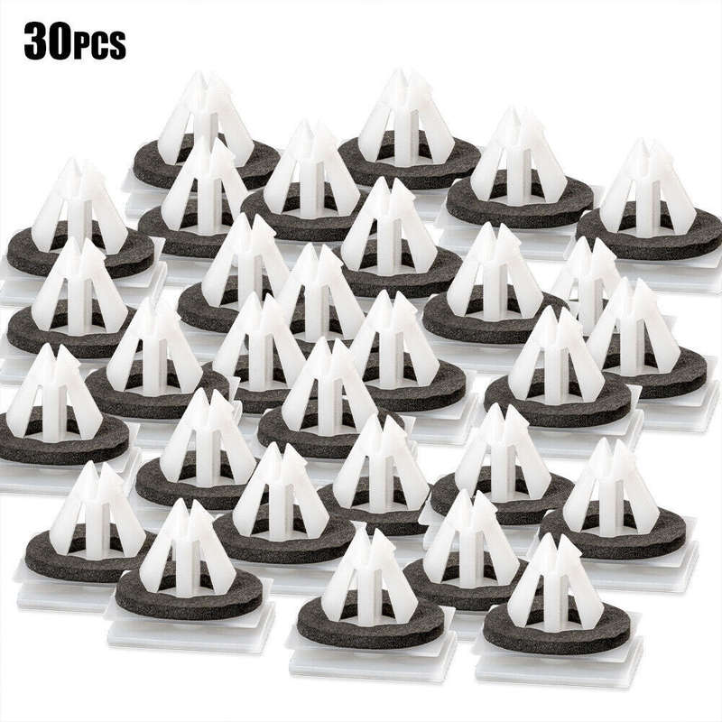 30PCS Moulding Clips Rocker Panel Deck Lid New W716503-S300 For Ford Fusion MKZ