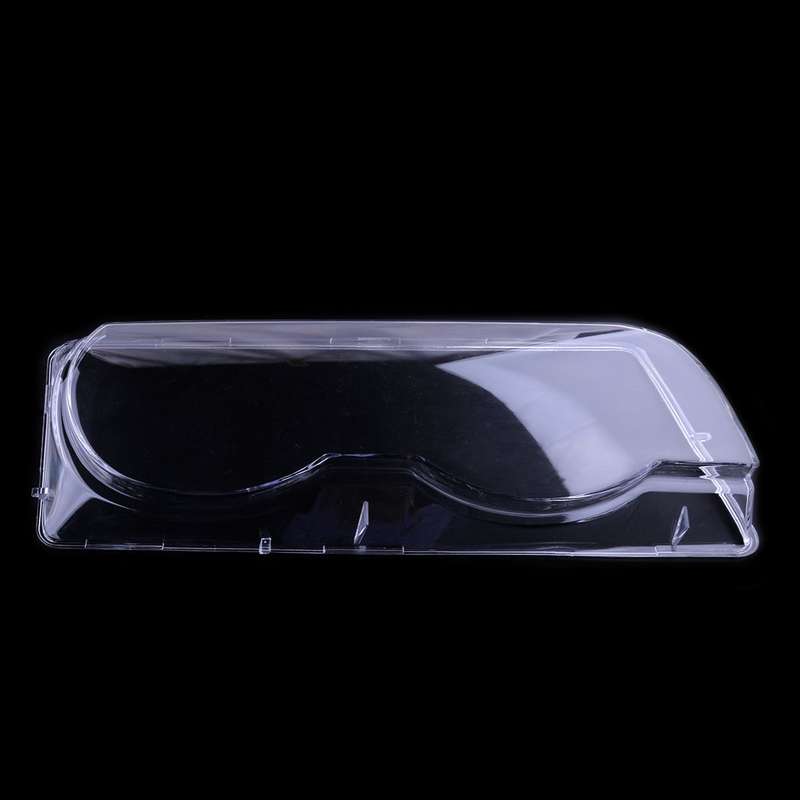 Left & Right Car Headlight Lens Covers Fit For BMW 7 Series E38 Facelift 99-01