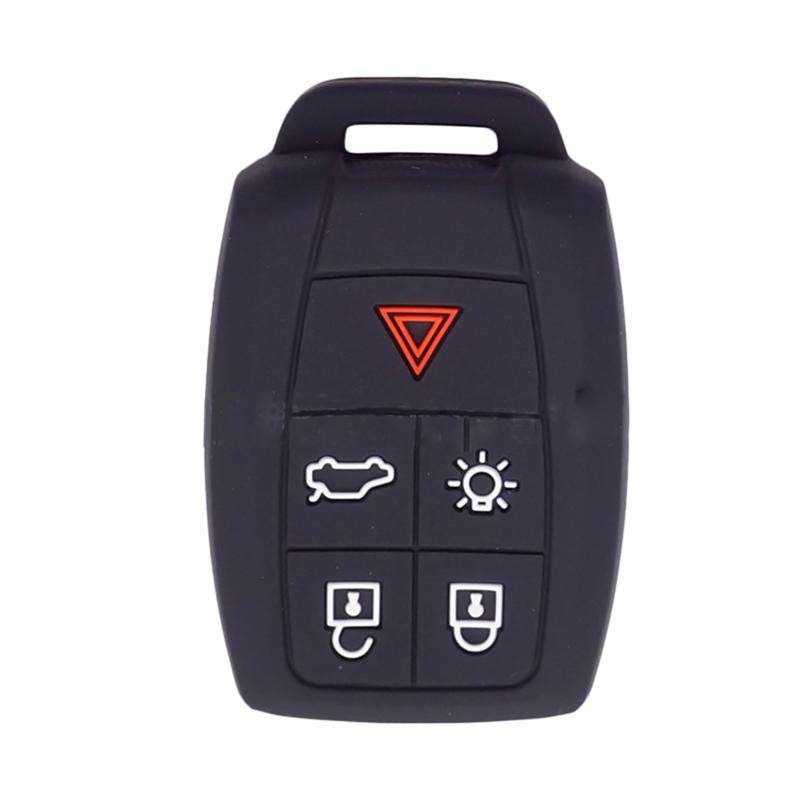 5 Buttons Remote Car Key Fob Shell Case Fit for Volvo XC90 S60 C70 C30 V50 S40