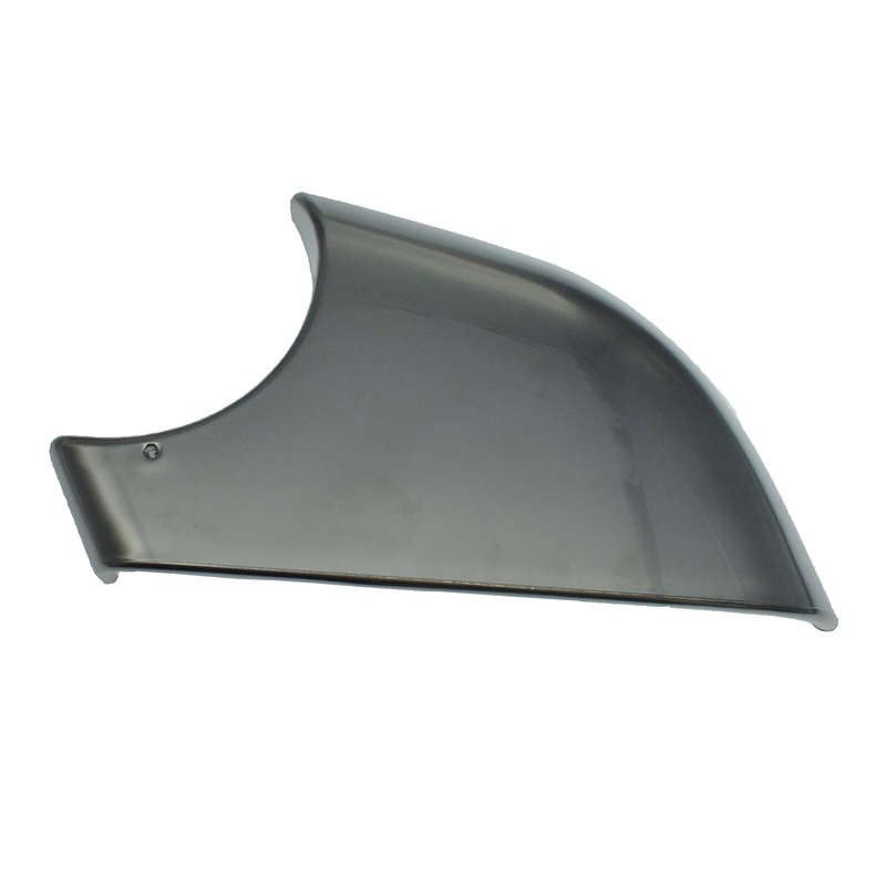 Left Side Door Wing Mirror Cover Lower Holder Chrome For 17-22 Tesla Model 3 New
