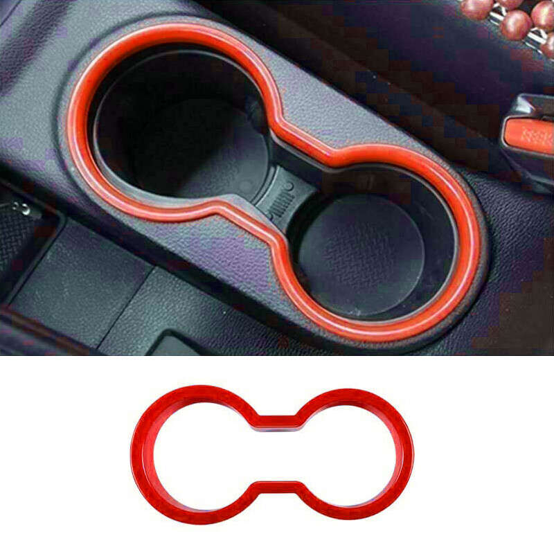 Red Full Interior Kit Set Cover Trim Fit For Jeep Wrangler JK 4 Door 2011-2017