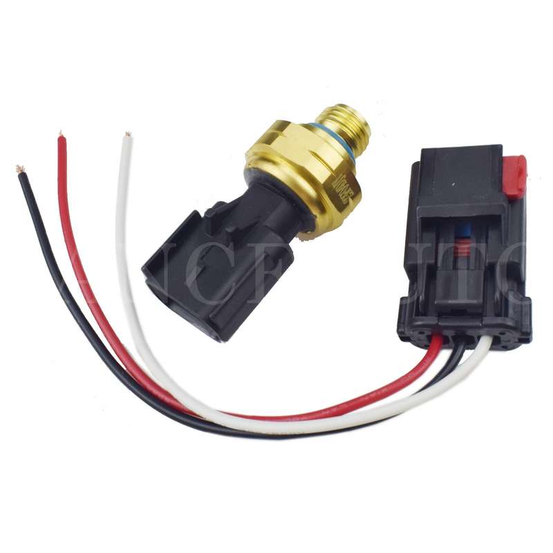 Oil Pressure Sensor W/ Connector 4921517 For 03-15 Cummins ISX ISM ISX11.9 ISX15
