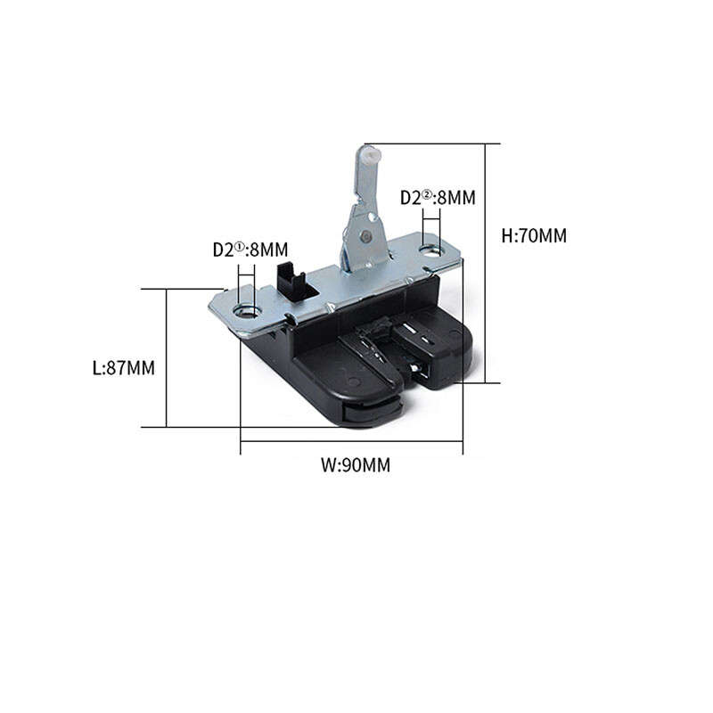 Tailgate Rear Trunk Latch Lock Block 1J6827505A/B/C Fits For VW GOLF 4 1997-2005