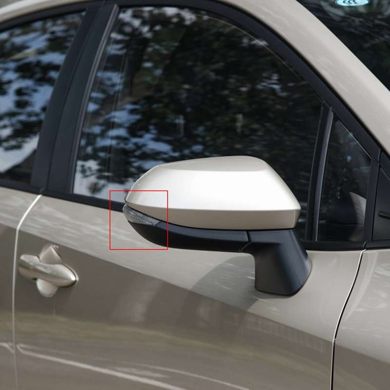 1 Pair LED Side Mirror Indicator Turn Signal Light L & R Fit for Toyota Corolla