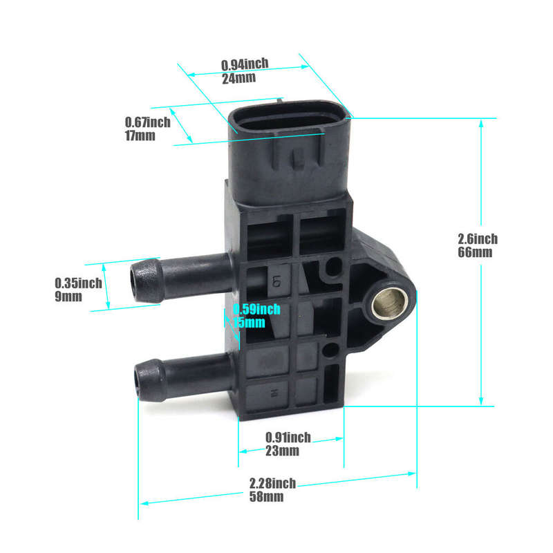 New For Dodge Ram 4500 3500 2500 Differential Pressure Sensor Switch 05149229AA
