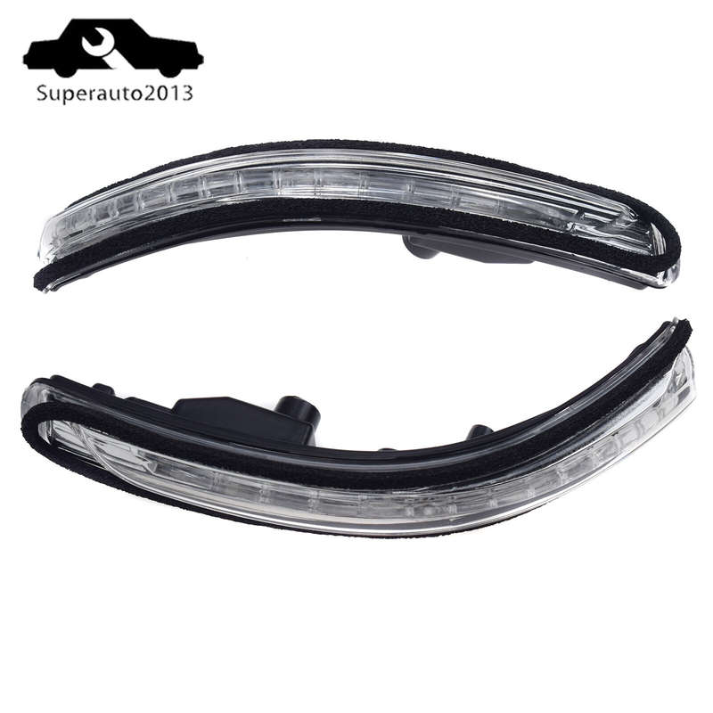 2PCS Left Right Side Mirror Signal LED For 2012-16 Kia Rio 876141W000 876241W000