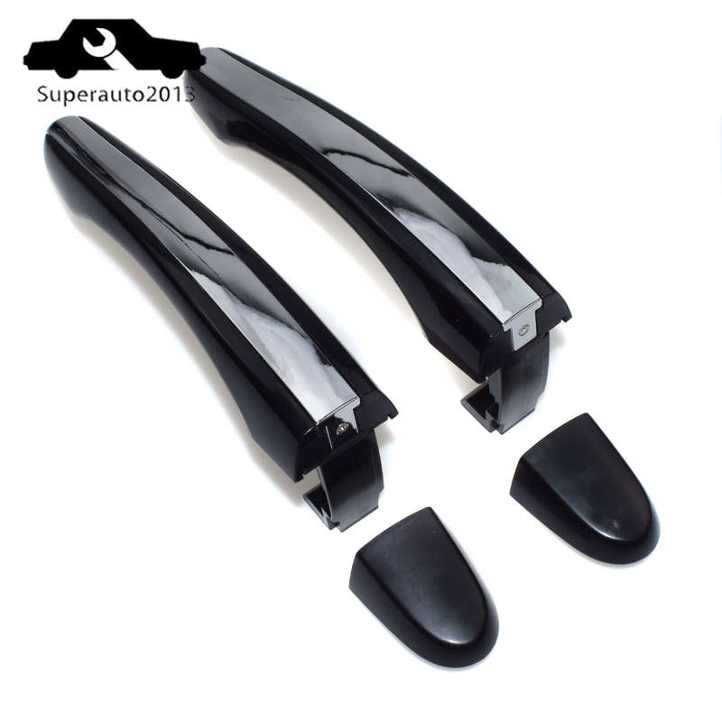 2X Outside Rear Left & Right Side Door Handle Chrome For Hyundai Azera 2006-2011