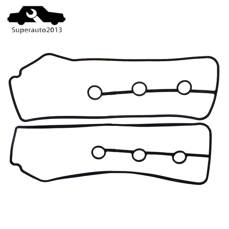 11214-31010 11213-31030 Pair Valve Cover Gaskets For Toyota Prado Hilux Lexus GX