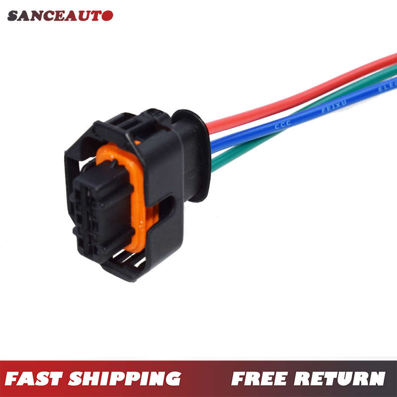4PC Camshaft Position Sensor Connector 5S1348,PC641 For Benz C300 C350 E350 W211