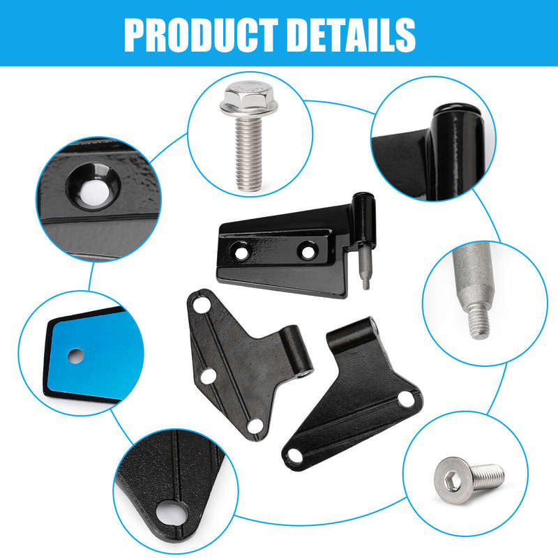 16pcs/Set For Jeep For Wrangler JK 2007 2008-2018 Body Door Hinge Replacement
