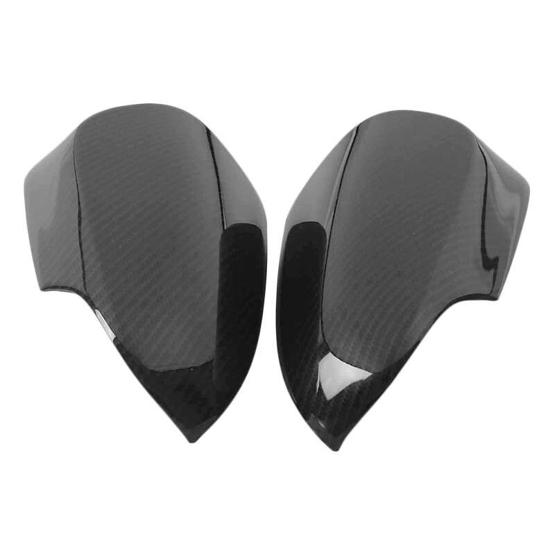 Carbon Fiber Style Mirror Cover Caps Fit For Scion iM 2015-2016