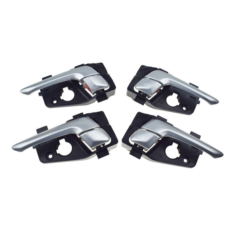 Silver Front Rear Inner Door Handle Left Right for KIA Picanto MORNING 2011-2016