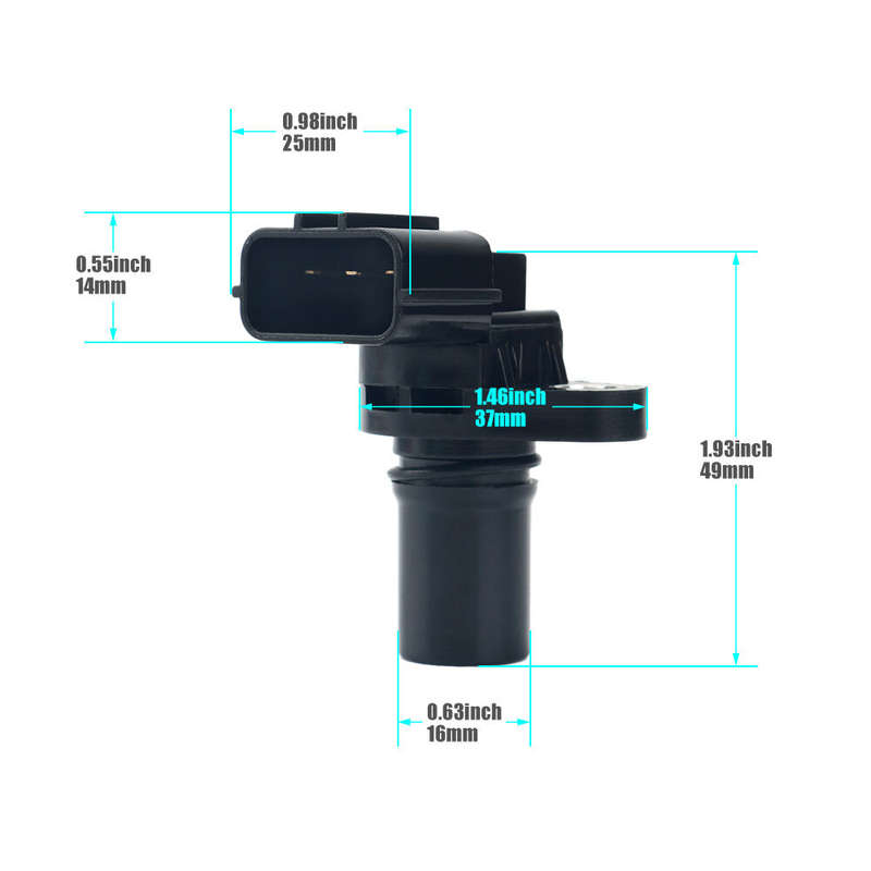 1X For Kawasaki Prairie 700 4X4 KVF700 KVF 700 2004-2006 Black Speed Sensor NEW