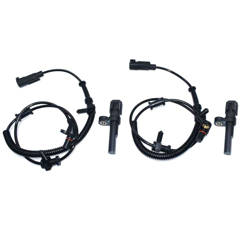 4Pcs Front Rear ABS Speed Sensor Left & Right Fit Ram 1500 2011 2012 68060333AA