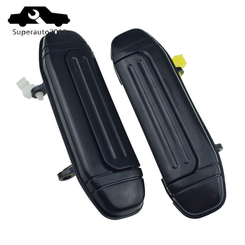 New Front Left & Right Outside Door Handle For 1992-00 Mitsubishi Montero Pajero