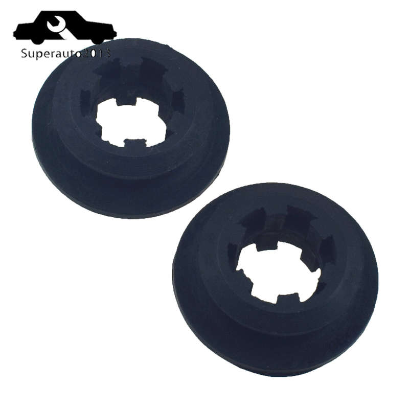 2X Upper Cushion Bushing Radiator Mount for Toyota Corolla 2009-2019 16523-0T080