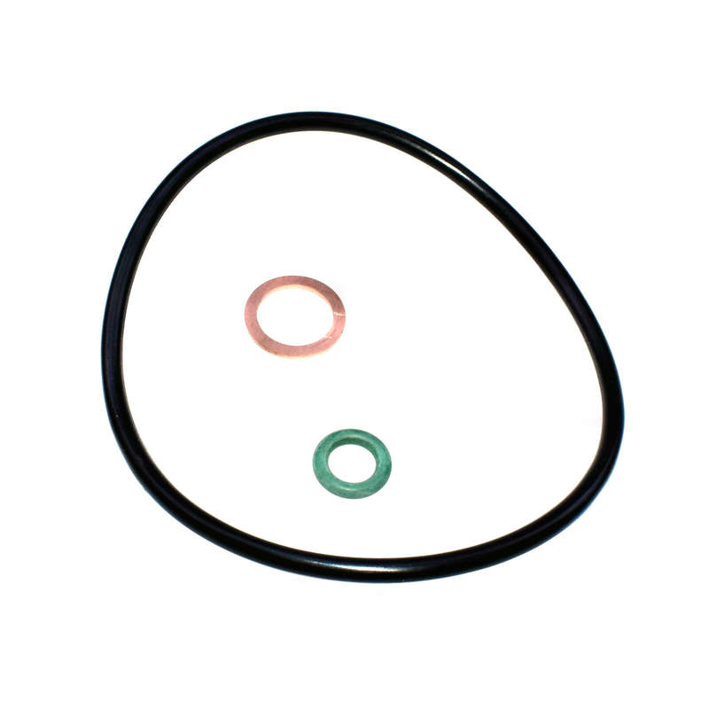 Oil Filter & Housing & Cooler Seal Oil Drain Plug Set for BMW X1 X3 X5 HU816x