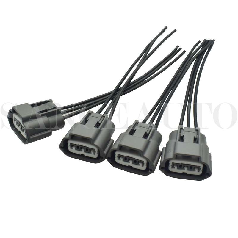 4PCS Ignition Coil Connector Plug For Nissan Altima Sentra 2.5L 22448JA10A New