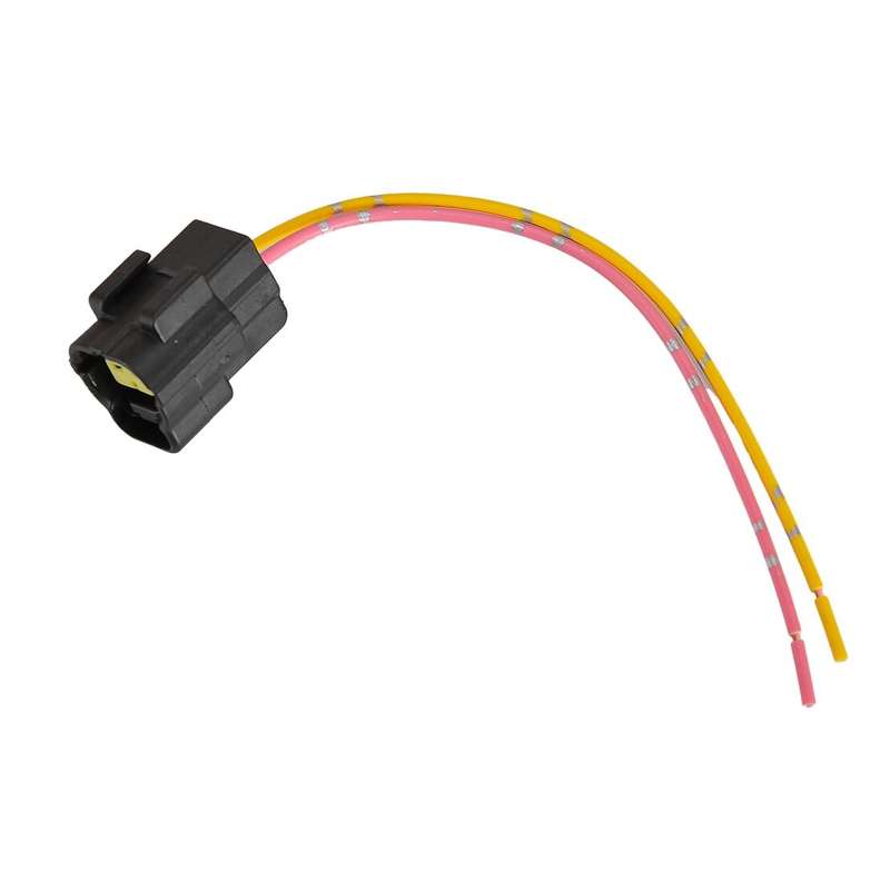 2x Solenoid Valve Plug Connector Fit For Kobelco SK-8 SK200-8 SK-6E Excavator