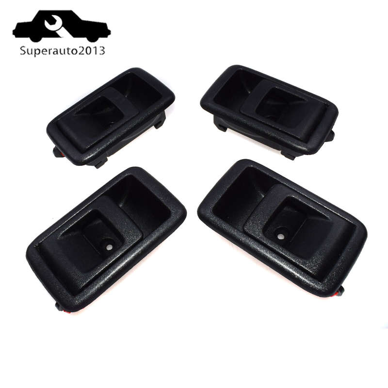 4PCS Front Rear Left Right Interior Door Handle For Toyota 4Runner Camry Tacoma