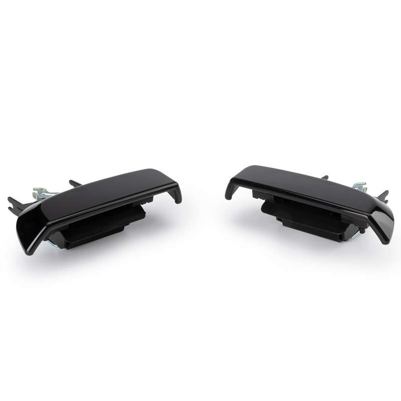 2x Black Rear Left+Right Door Handle for 2005-12 Nissan Pathfinder 4.0L V6 5.6L