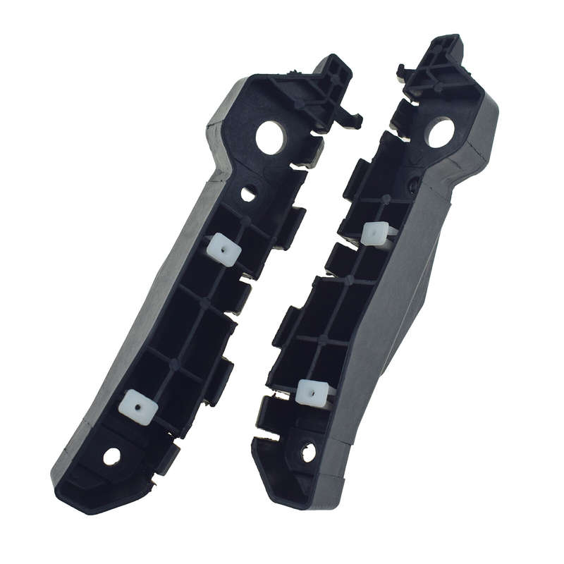 2X Left & Right Side Front Bumper Bracket Black For Hyundai Santa Fe 2007-09 New