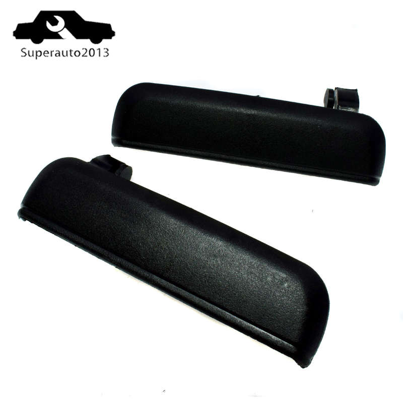 2PCS Outside Rear Left & Right Door Handle For Toyota 1995-98 Tercel 96-98 Paseo