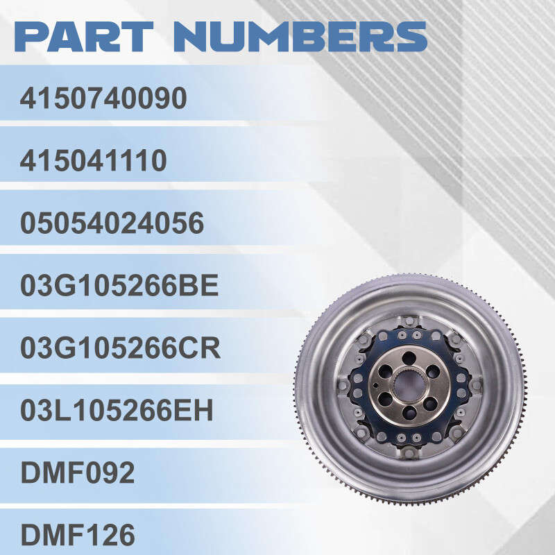 DSG Transmission Clutch Flywheel Fits For Beetle A3 Mk5 Mk6 Jetta Touran 2.0 TDI