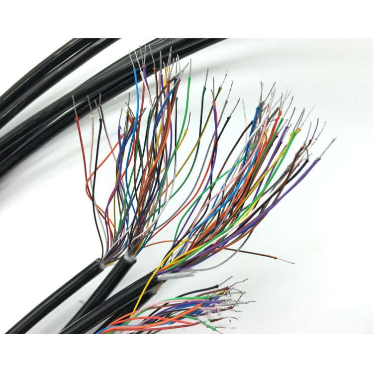 1PC New Electronic Handwheel Cable Spiral Signal Line 7 12 15 20 core 3-4Meter