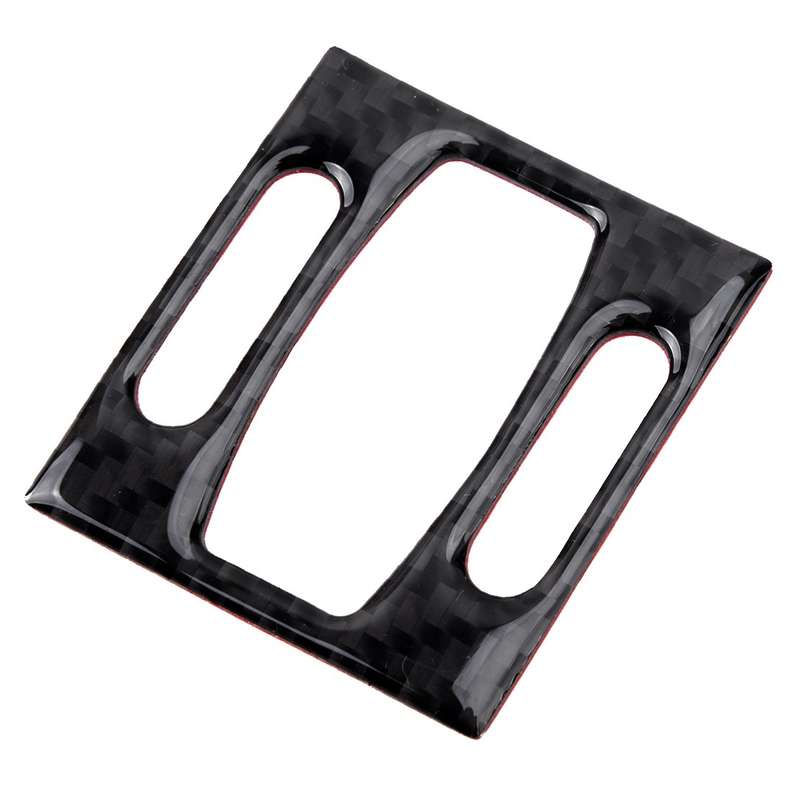 Carbon Fiber Central Air Vent Outlet Cover Trim Decor Fit For BMW 5 Series E60