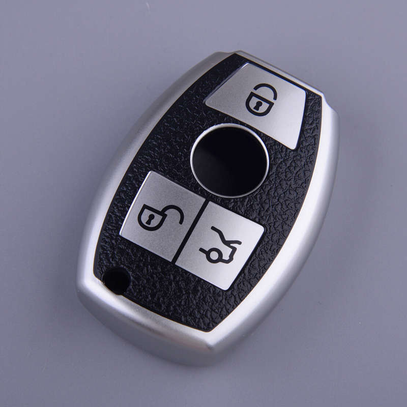 3-Button Remote Key Fob Cover Case Fit for Mercedes-Benz A B C E GLC GLA Class