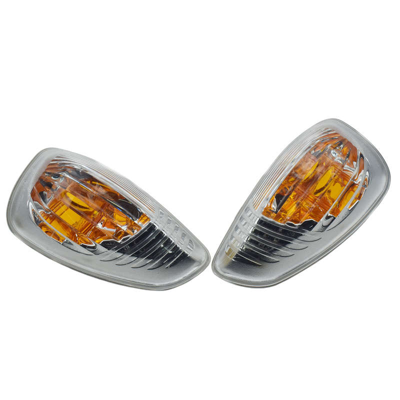 Pair Mirror Indicator Light Lens Left&Right For Nissan Vauxhall RENAULT Opel New