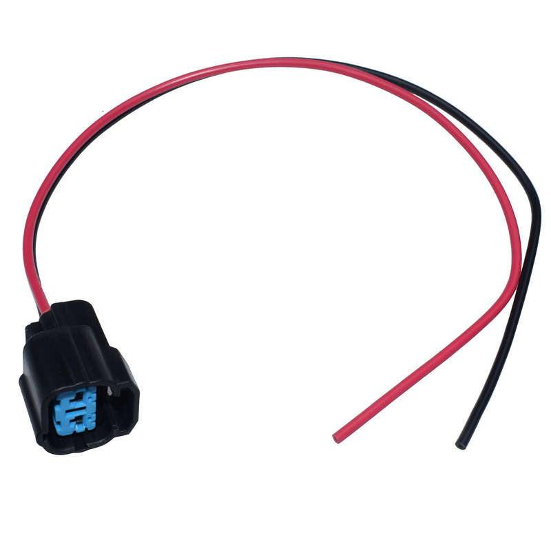 2 Pins Air Temperature Sensor Connector 1545-2W For 1996-2000 Honda Civic New