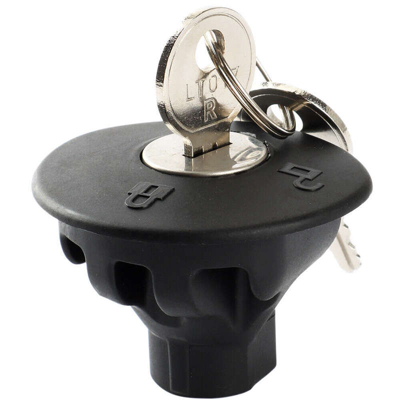 For Ford F-150 Locking Gas Fuel Tank Cover Plug Cap with 2 Keys 8U5Z9C268B USA