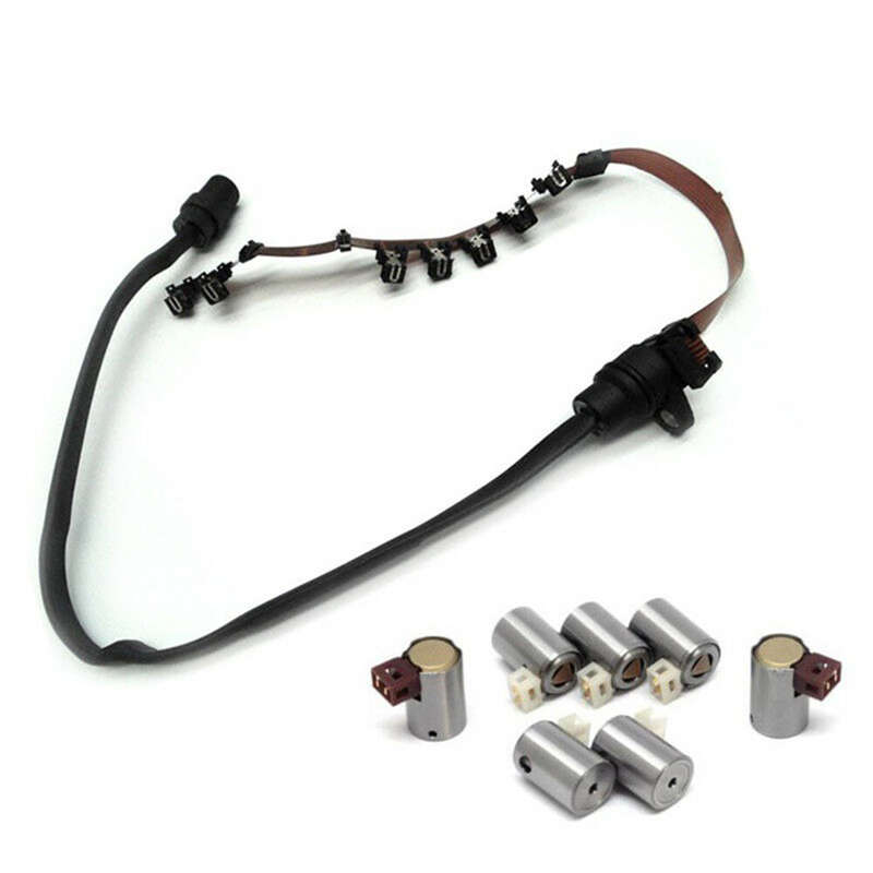 Auto Transmission Shift Solenoid Set & Harness 01M325283A For VW Jetta 99-05