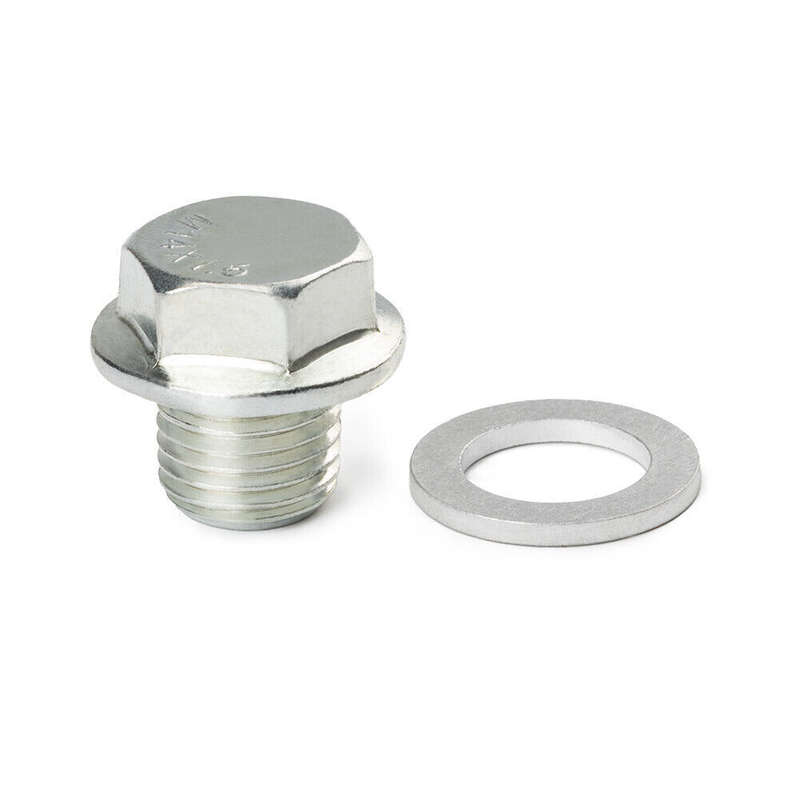 1Pcs Oil Pan Drain Bolt Plug with Washer For Honda/Acura Engine 90009-R70-A00