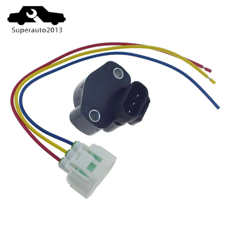 TPS Throttle Position Sensor & Connector For Dodge Jeep Cherokee Viper 4874371AC