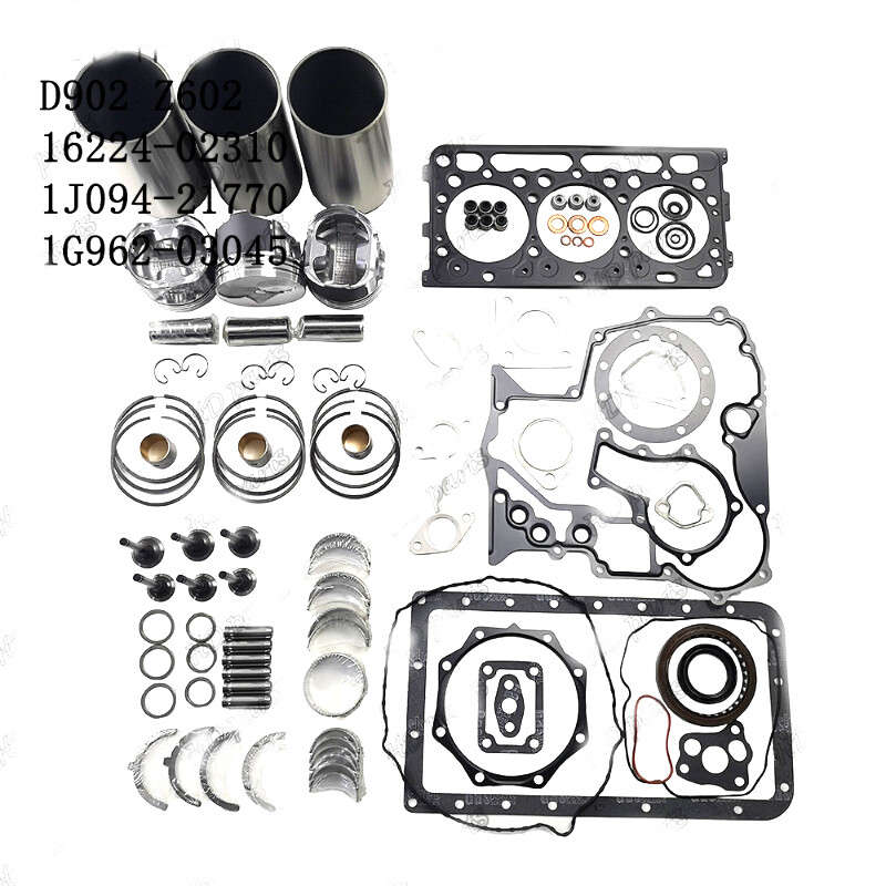 STD D902 Z602 Engine Piston Rebuild Kit For Kubota RTV900 900G 900G9 900R 900T
