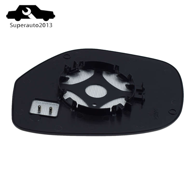 Right Side Heated Mirror Glass w/Backing Plate For Mitsubishi Outlander 7632B610