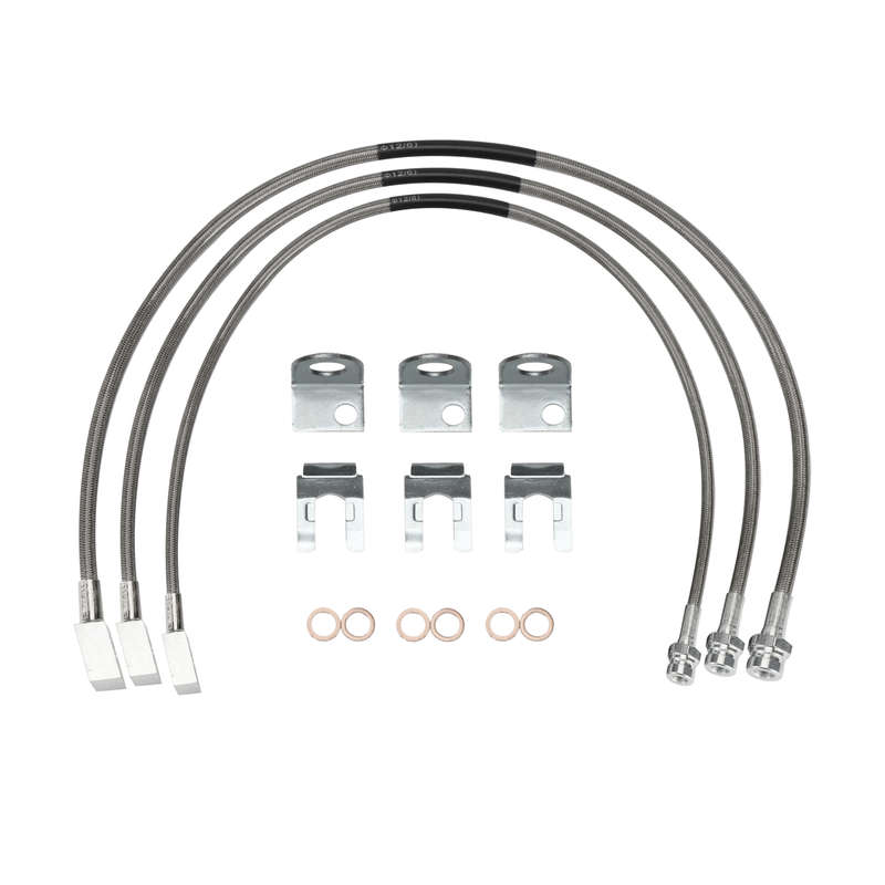 For Jeep Wrangler TJ YJ 1987-2006 & Cherokee XJ 1984-2001 Extended Brake Lines