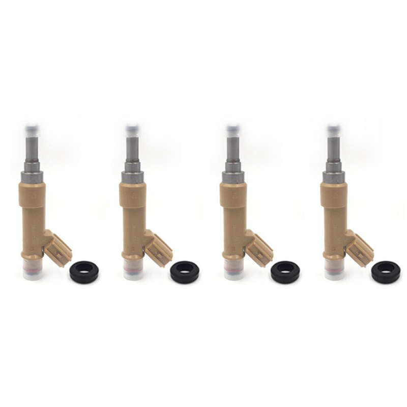 4PCS Fuel Injector 23250-37010 23209-37010 For Toyota Prius ZRE15 2ZR-FXE 1.8