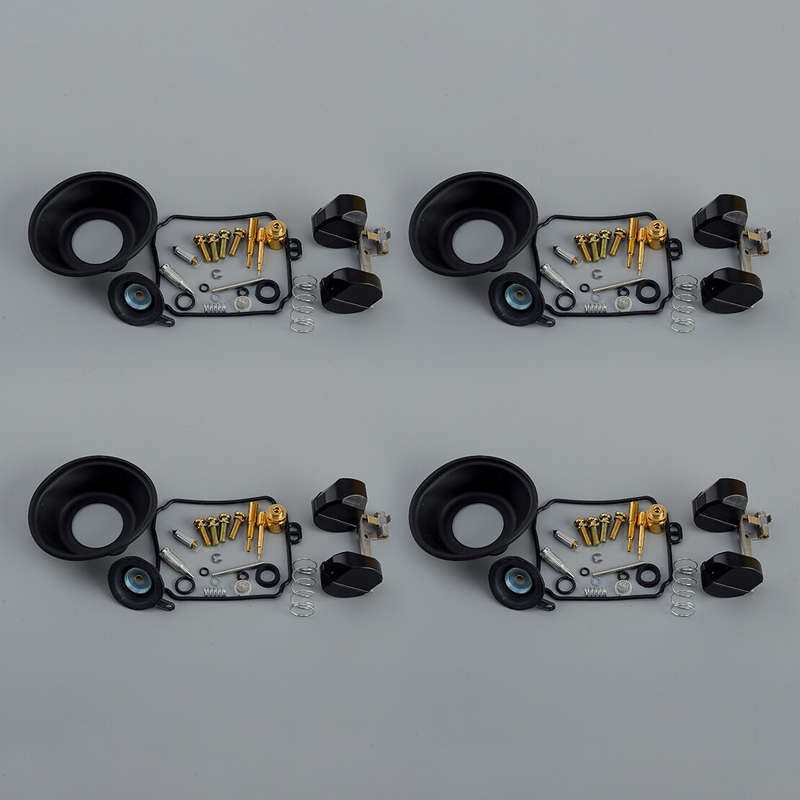 4Set Carburetor Repair Kit Fit For Yamaha V Star 650 XVS650
