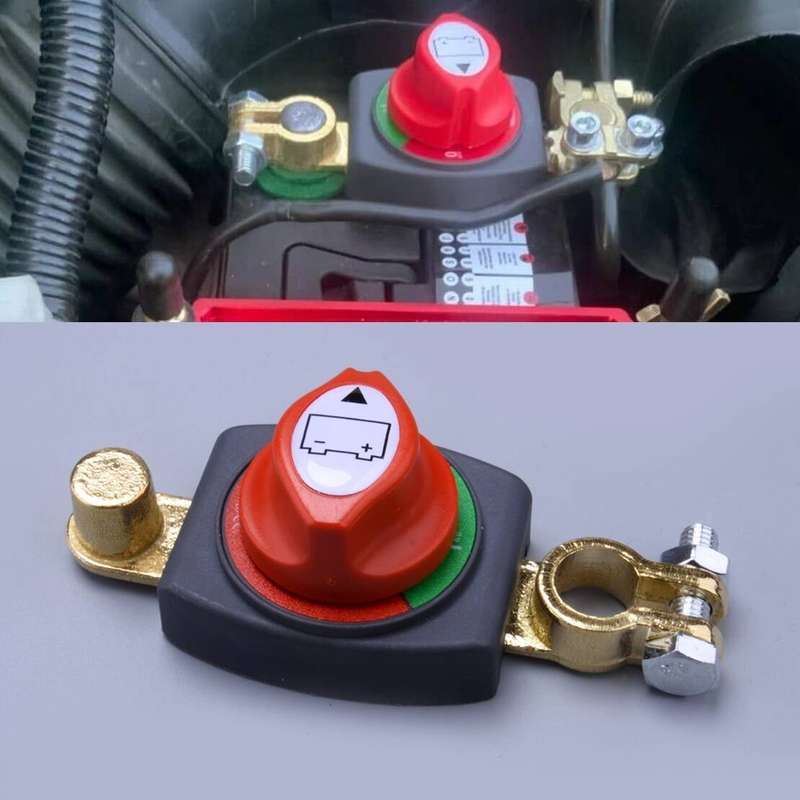Battery Switch Power Cut On/Off Master Disconnect Isolator Car Vehicle RV A4