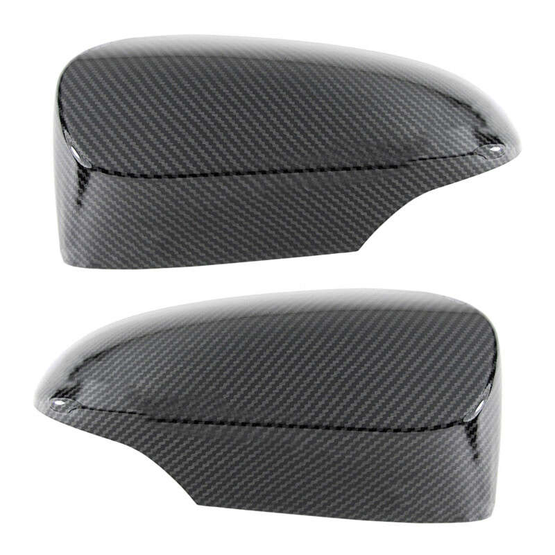 Carbon Fiber Style Mirror Cover Caps Fit For Scion iM 2015-2016
