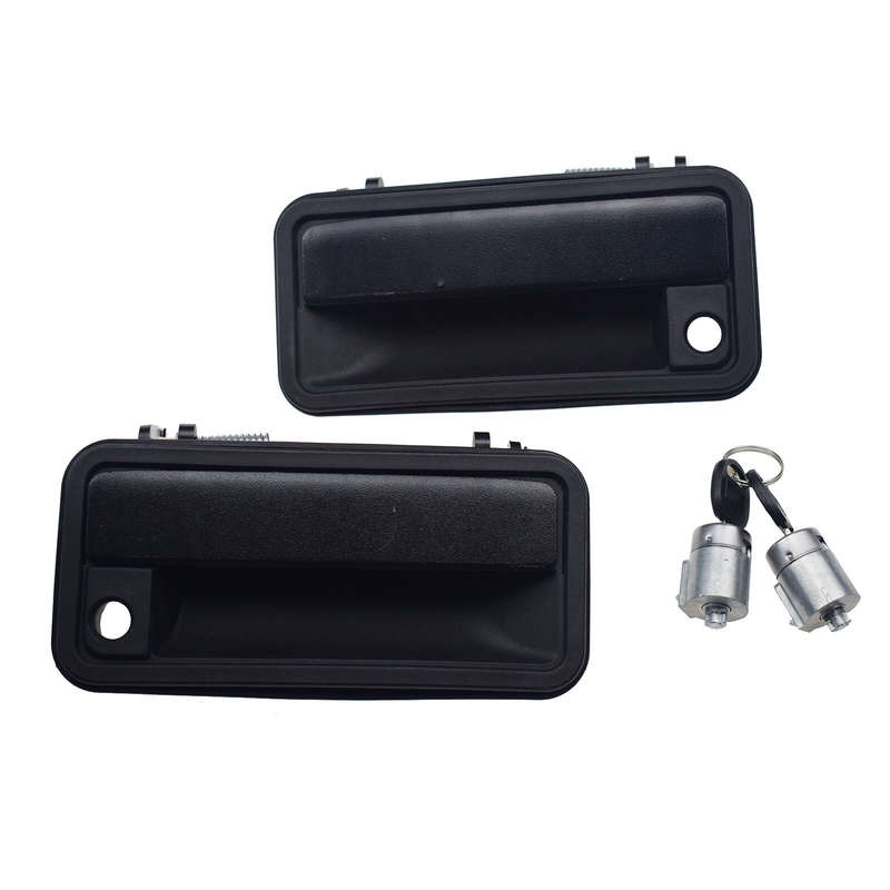 Front Exterior Outside Door Handle with Lock Cylinder Kit for CK Truck 12546858