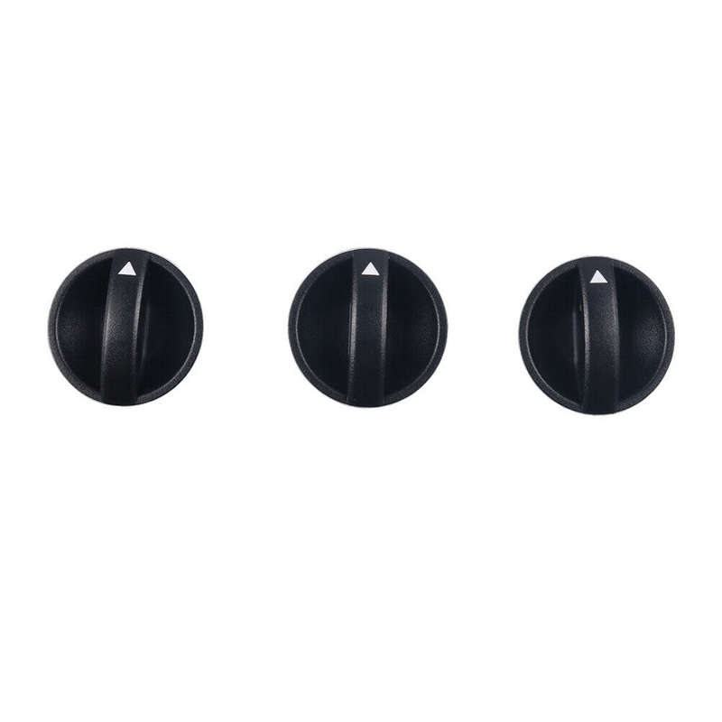 3Pcs AC Climate Control Knob Switch 65551820A For Toyota Tacoma 2005-2011