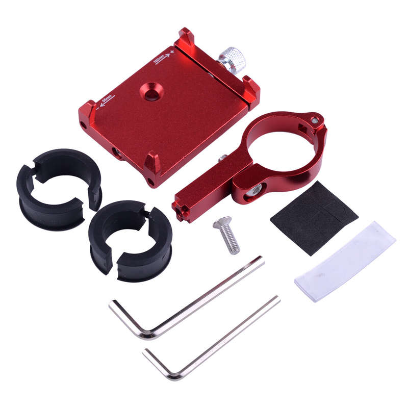 Phone Stand Holder Anti-Slip Alloy Clip Fit for Xiaomi M365 Electric Scooter