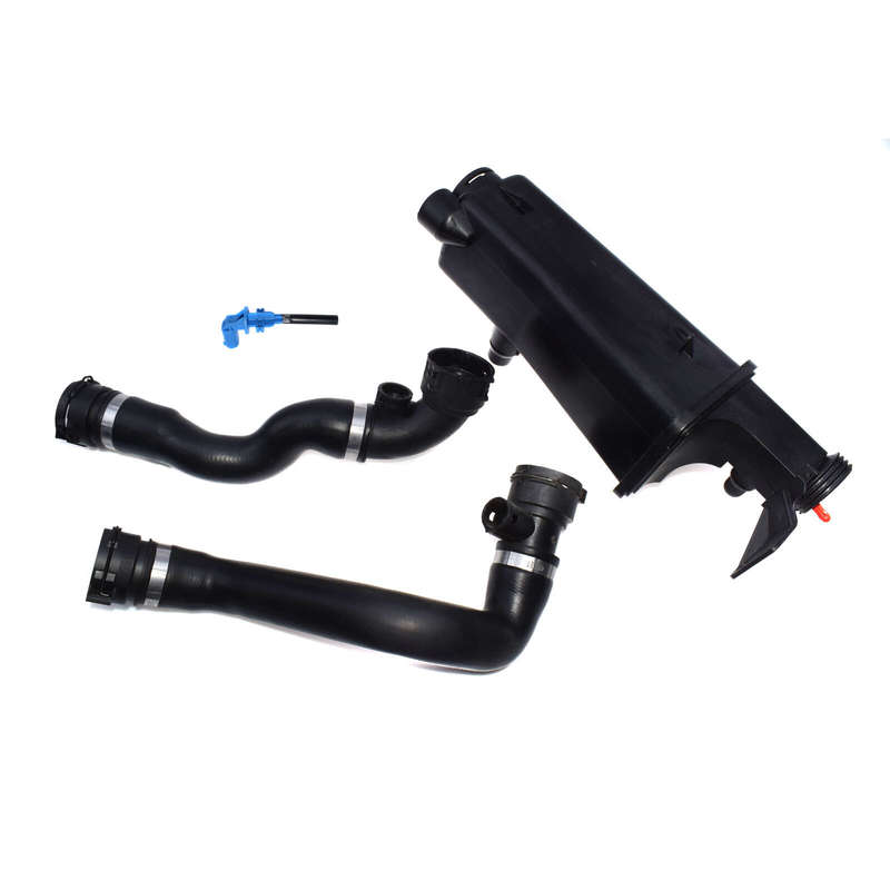 New Coolant Radiator Expansion Tank Upper Lower Radiator Hose Kit 17111436413